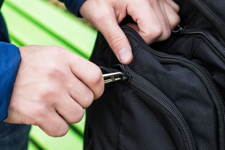 Backpack zipper clearance
